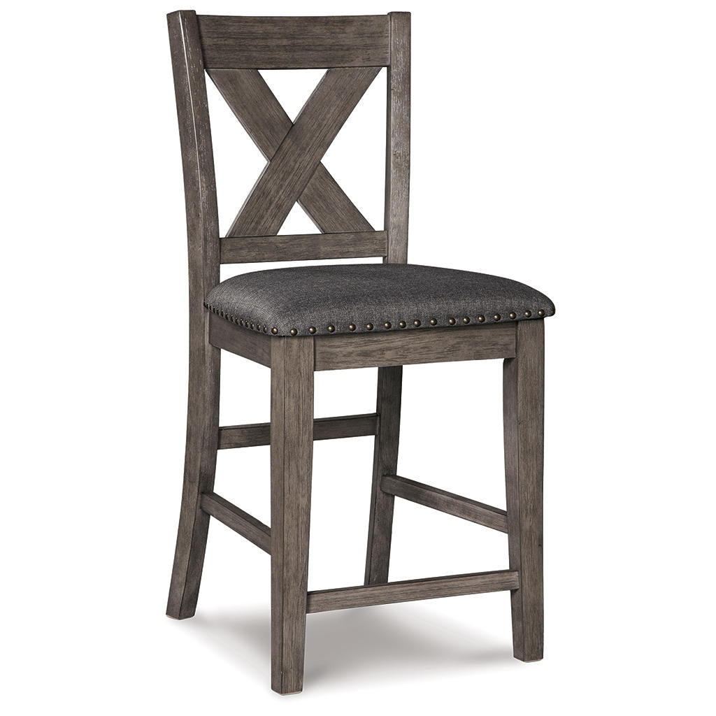 Caitbrook Counter Height Upholstered Bar Stool (Set of 2) Signature Design by Ashley® Uncategorized
