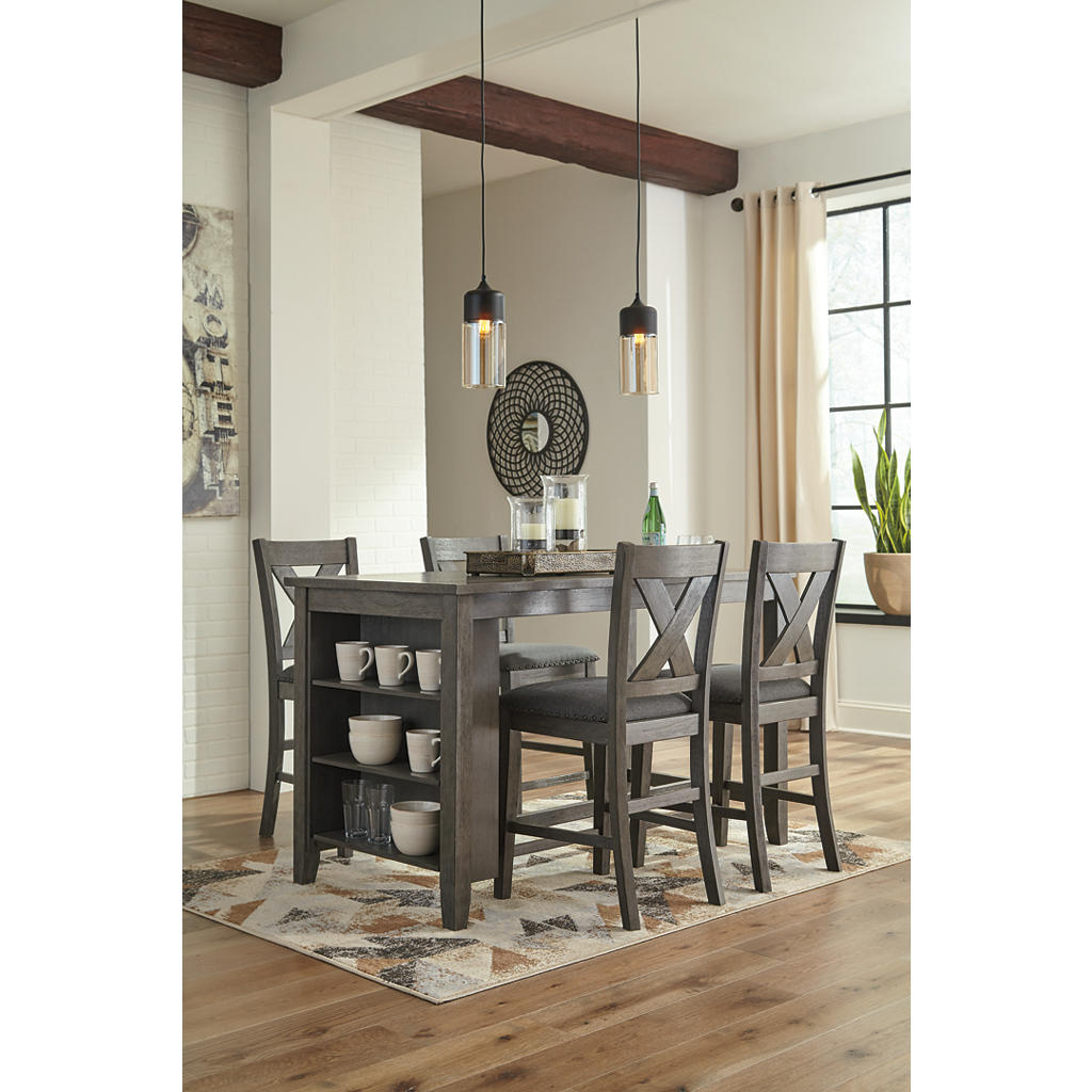 Caitbrook Counter Height Dining Table and 4 Barstools Signature Design by Ashley® Uncategorized