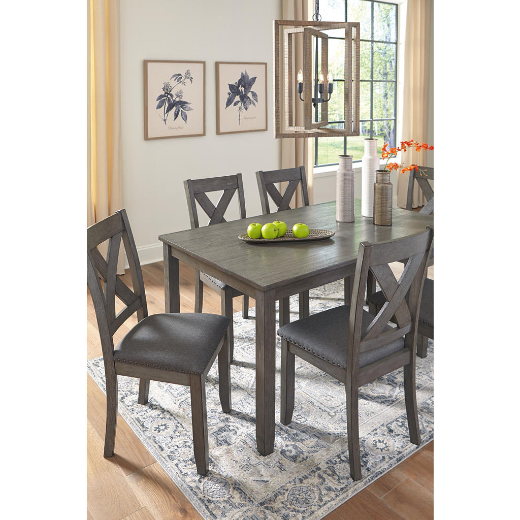 Caitbrook Dining Table and Chairs (Set of 7) Signature Design by Ashley®