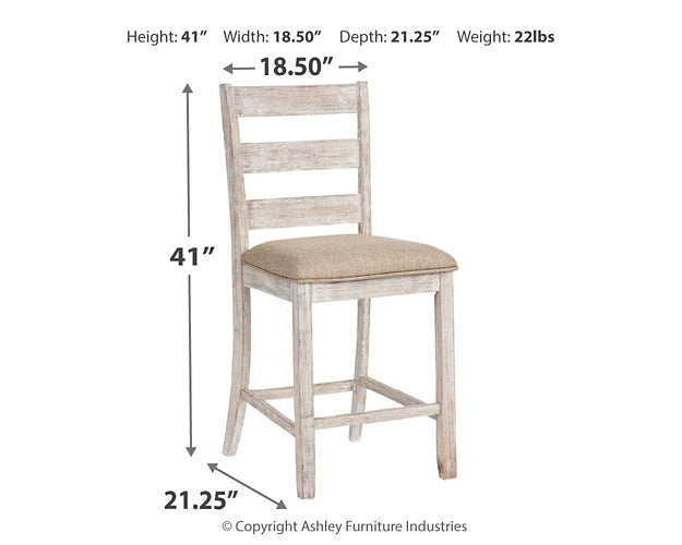 Skempton Counter Height Dining Table and 6 Barstools