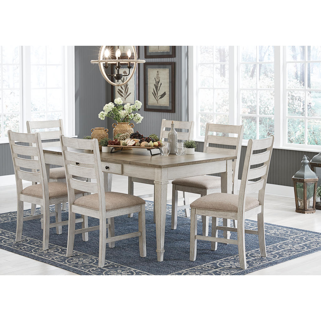 Skempton Dining Table and 6 Chairs Signature Design by Ashley® Uncategorized