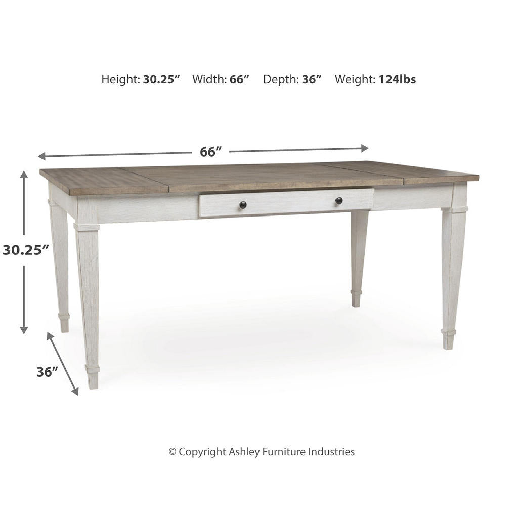 Skempton Dining Table And 4 Chairs Signature Design by Ashley® Uncategorized