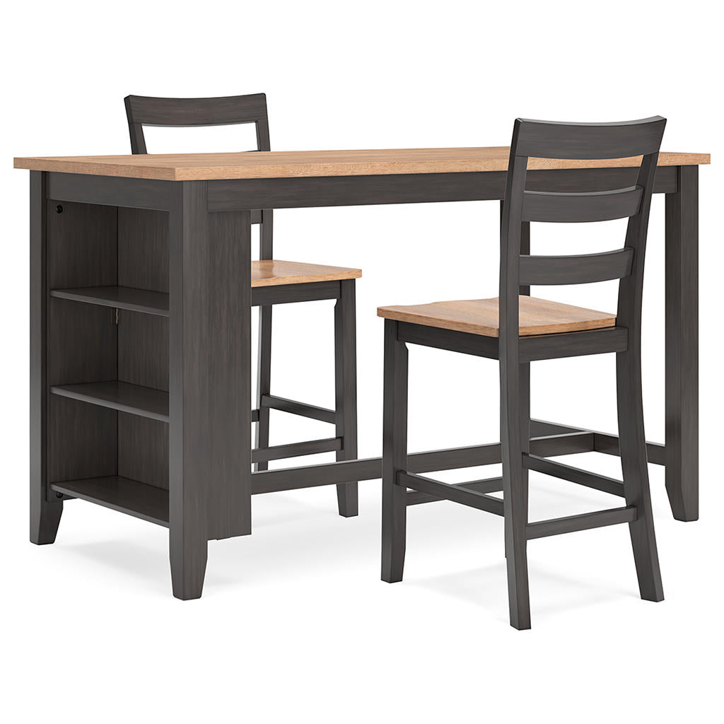 Gesthaven Counter Height Dining Table and 2 Barstools Signature Design by Ashley® Uncategorized