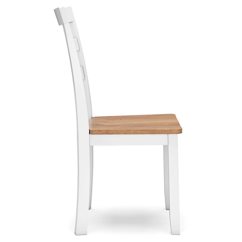 Gesthaven Dining Chairs Set of 2 — Natural/White Signature Design by Ashley® Uncategorized