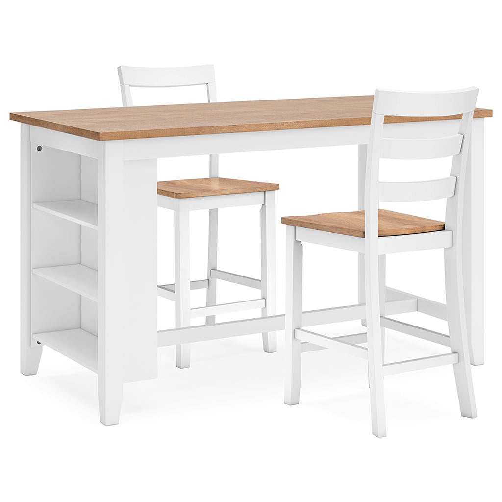 Gesthaven Counter Height Dining Table and 2 Barstools Signature Design by Ashley® Uncategorized