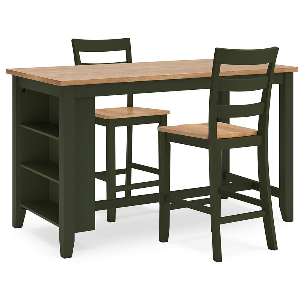 Gesthaven Counter Height Dining Table and 2 Barstools Signature Design by Ashley® Uncategorized