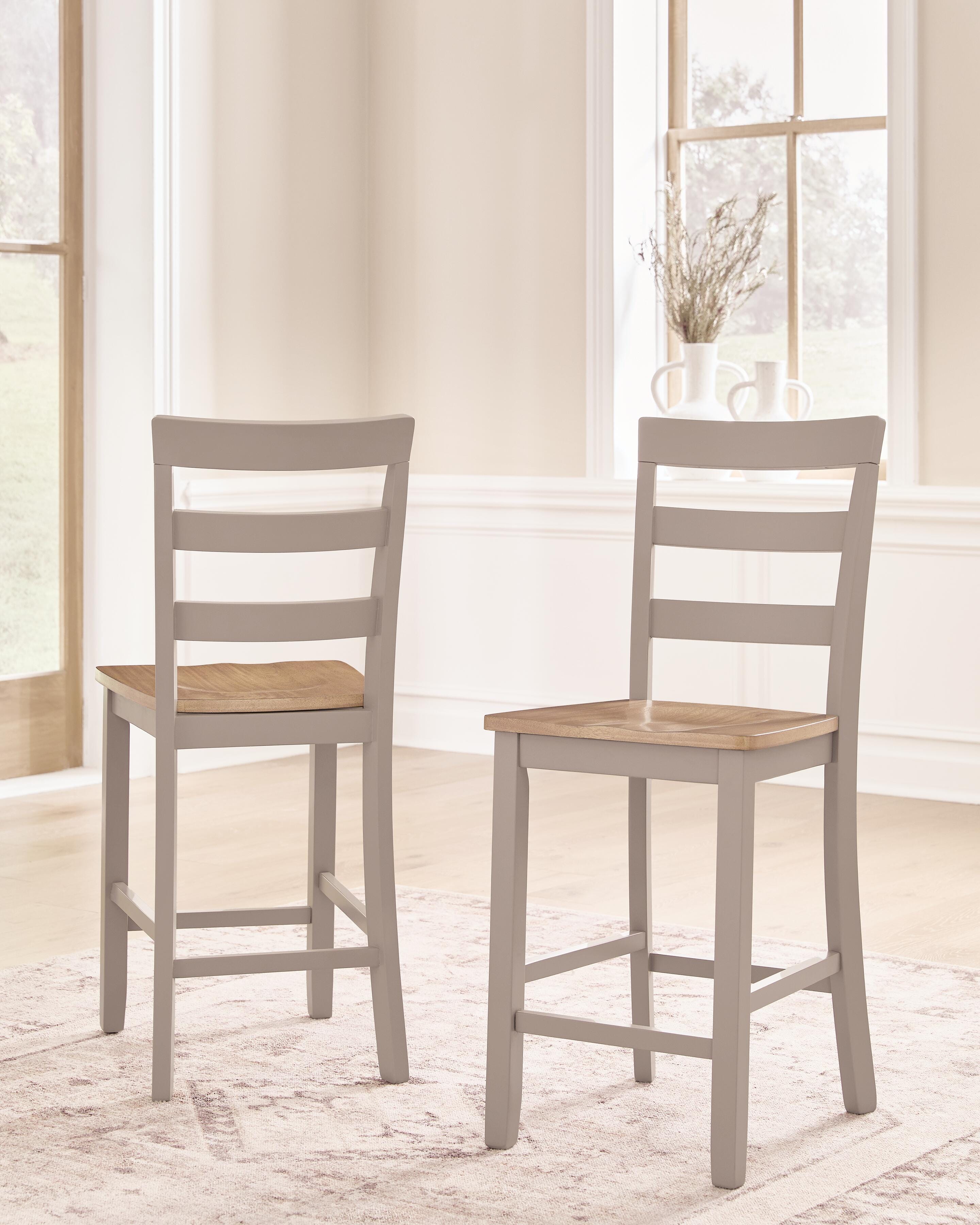 Harperfeld Counter Height Barstool (Set of 2) Signature Design by Ashley® Dining Room
