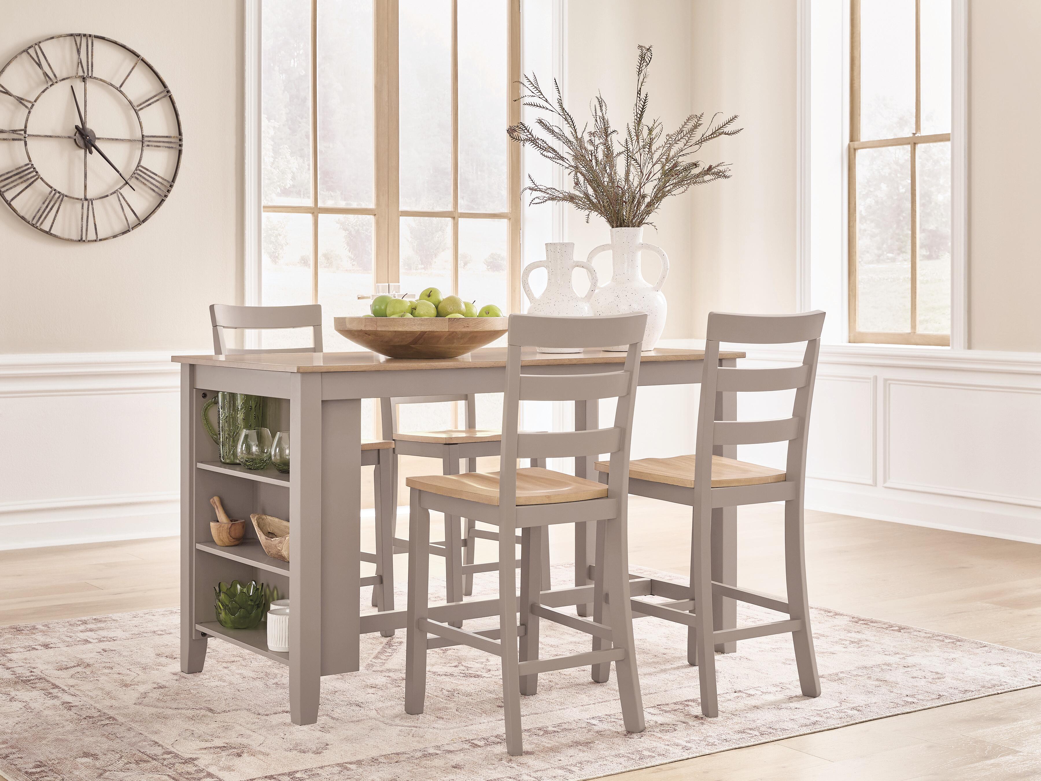 Harperfeld Dining Table and 4 Signature Design by Ashley® Dining Room