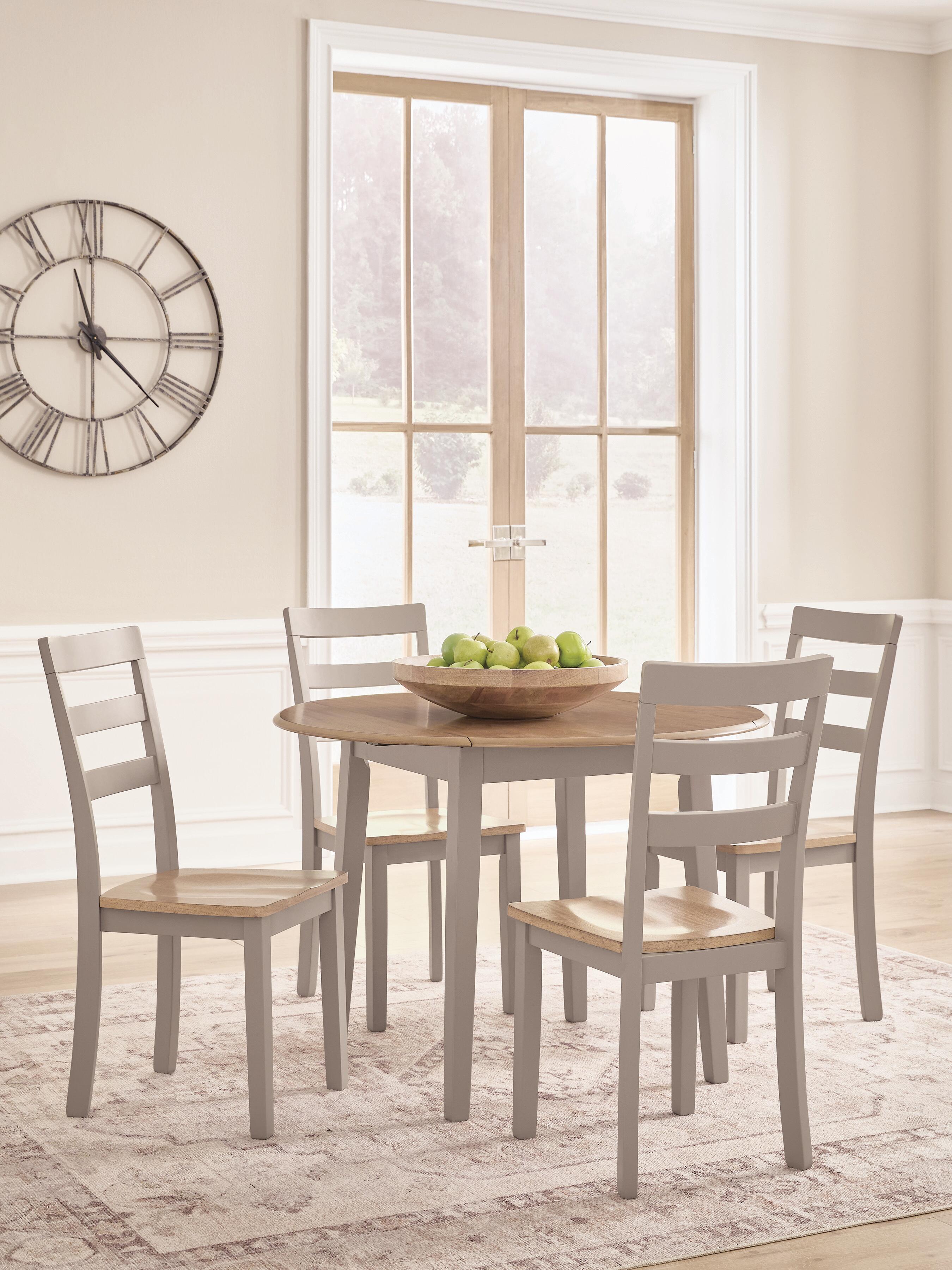 Harperfeld Dining Table and 2 Signature Design by Ashley® Dining Room