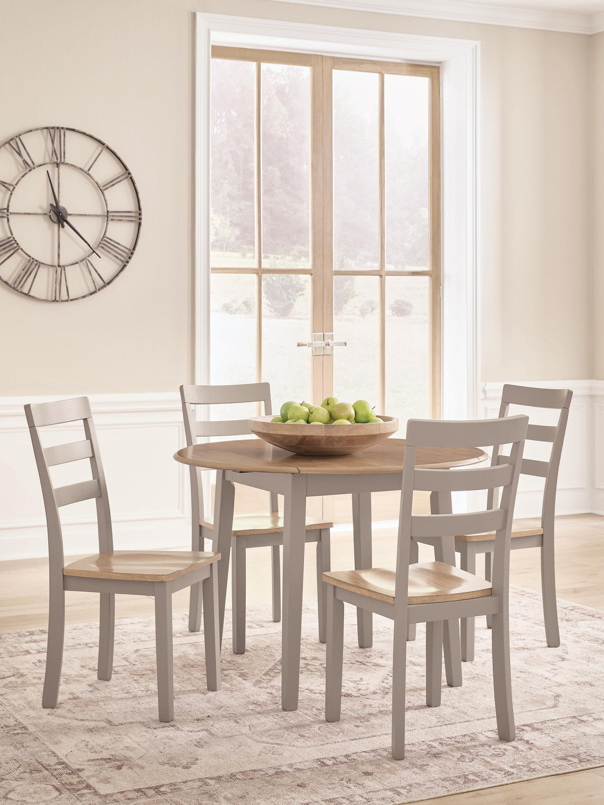 Harperfeld Dining Table and 2 Signature Design by Ashley® Dining Room