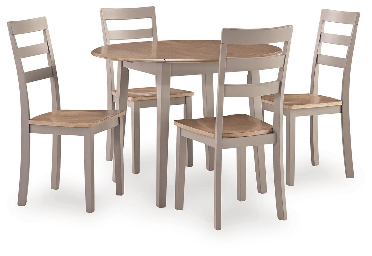 Harperfeld Dining Table and 2 Signature Design by Ashley® Dining Room