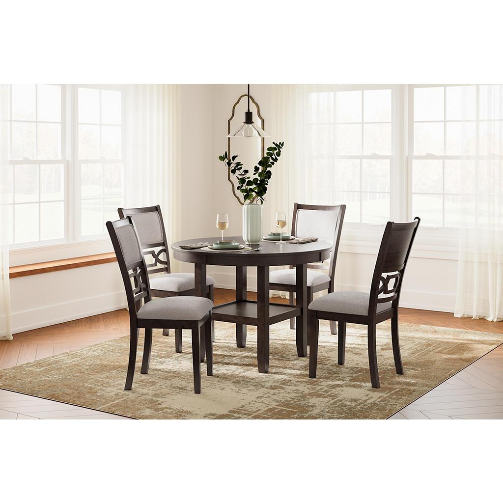 Langwest Dining Table and 4 Chairs (Set of 5) (225) — Cherry Brown Signature Design by Ashley®