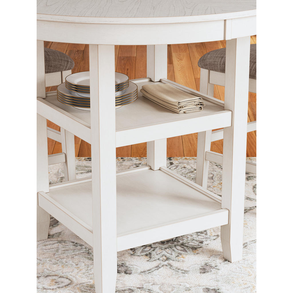 Erinberg Counter Height Dining Table and 4 Barstools (Set of 5) Signature Design by Ashley® Bar Furniture
