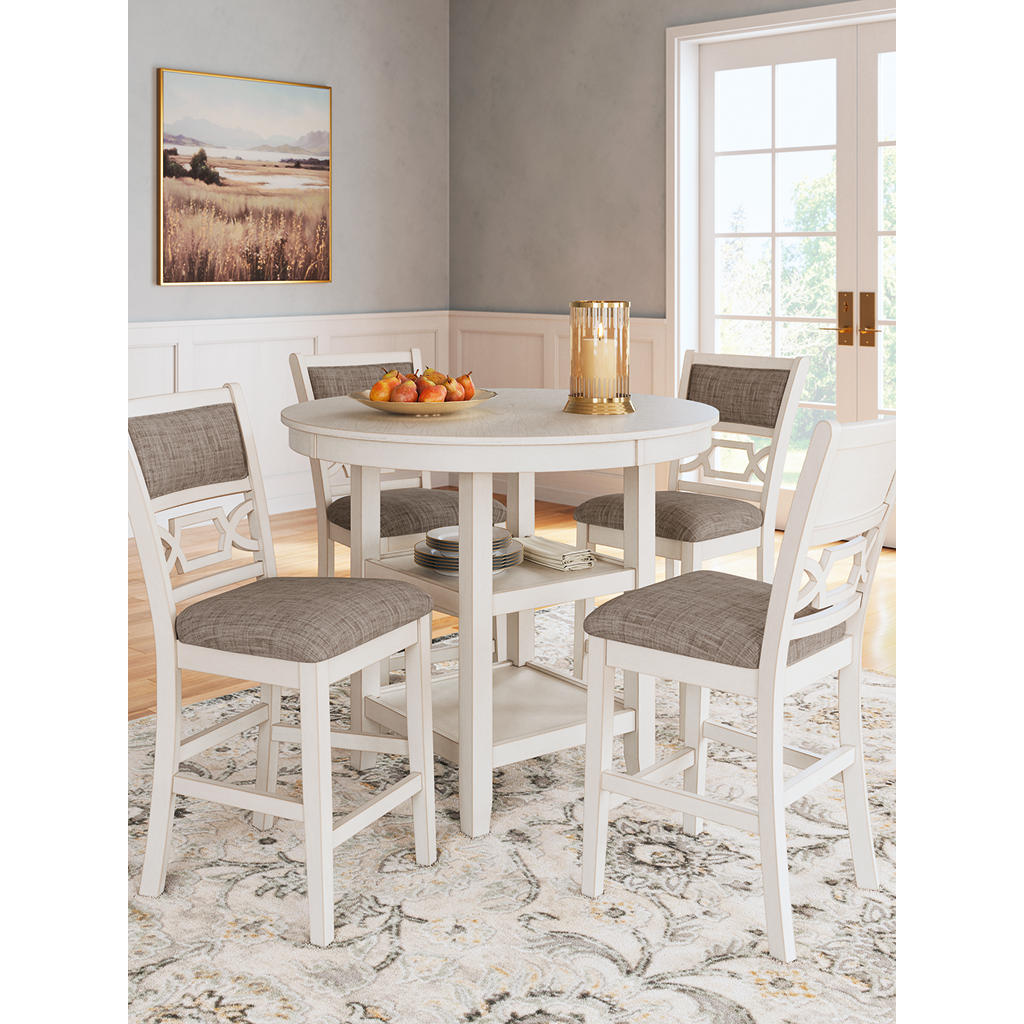 Erinberg Counter Height Dining Table and 4 Barstools (Set of 5) Signature Design by Ashley® Bar Furniture