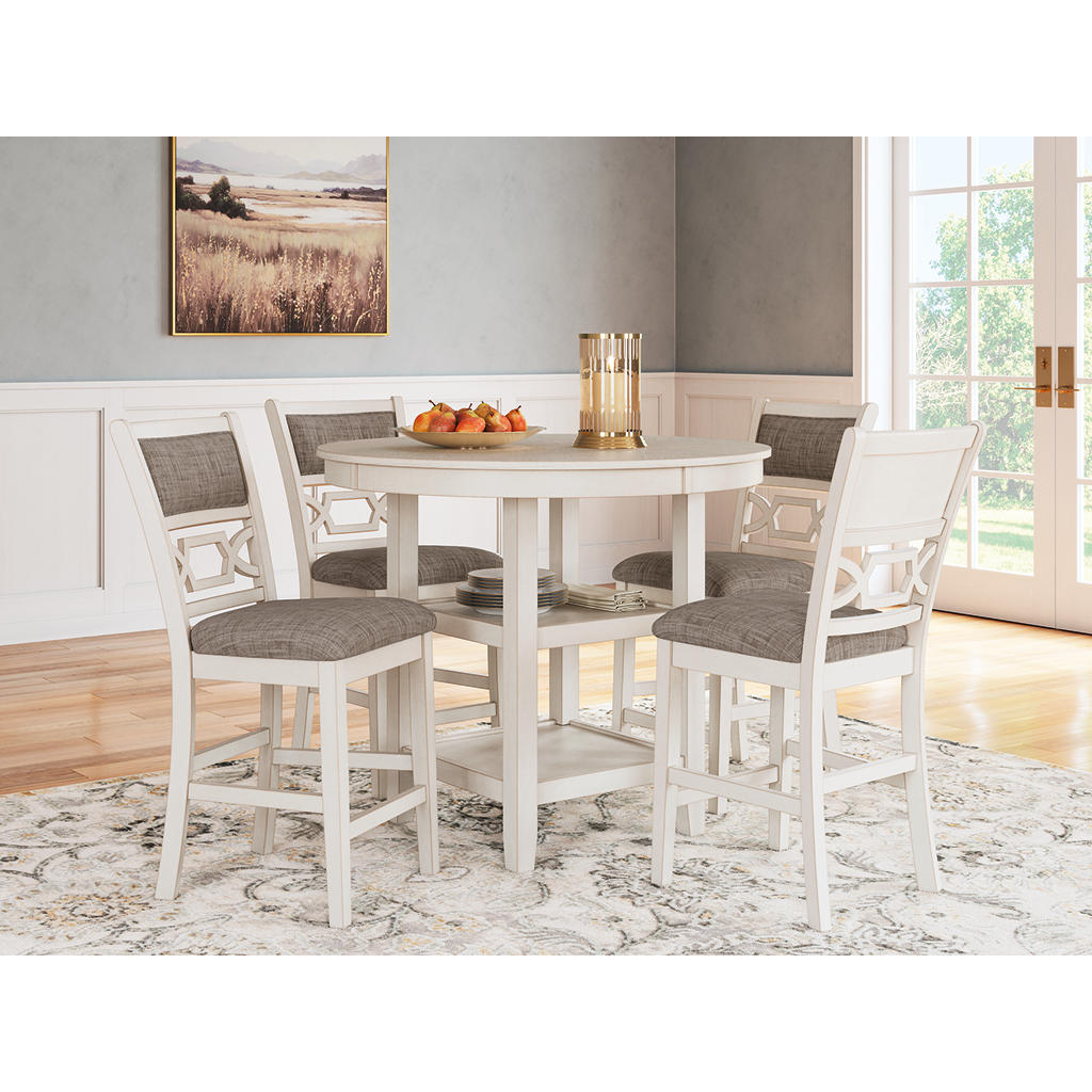 Erinberg Counter Height Dining Table and 4 Barstools (Set of 5) Signature Design by Ashley® Bar Furniture
