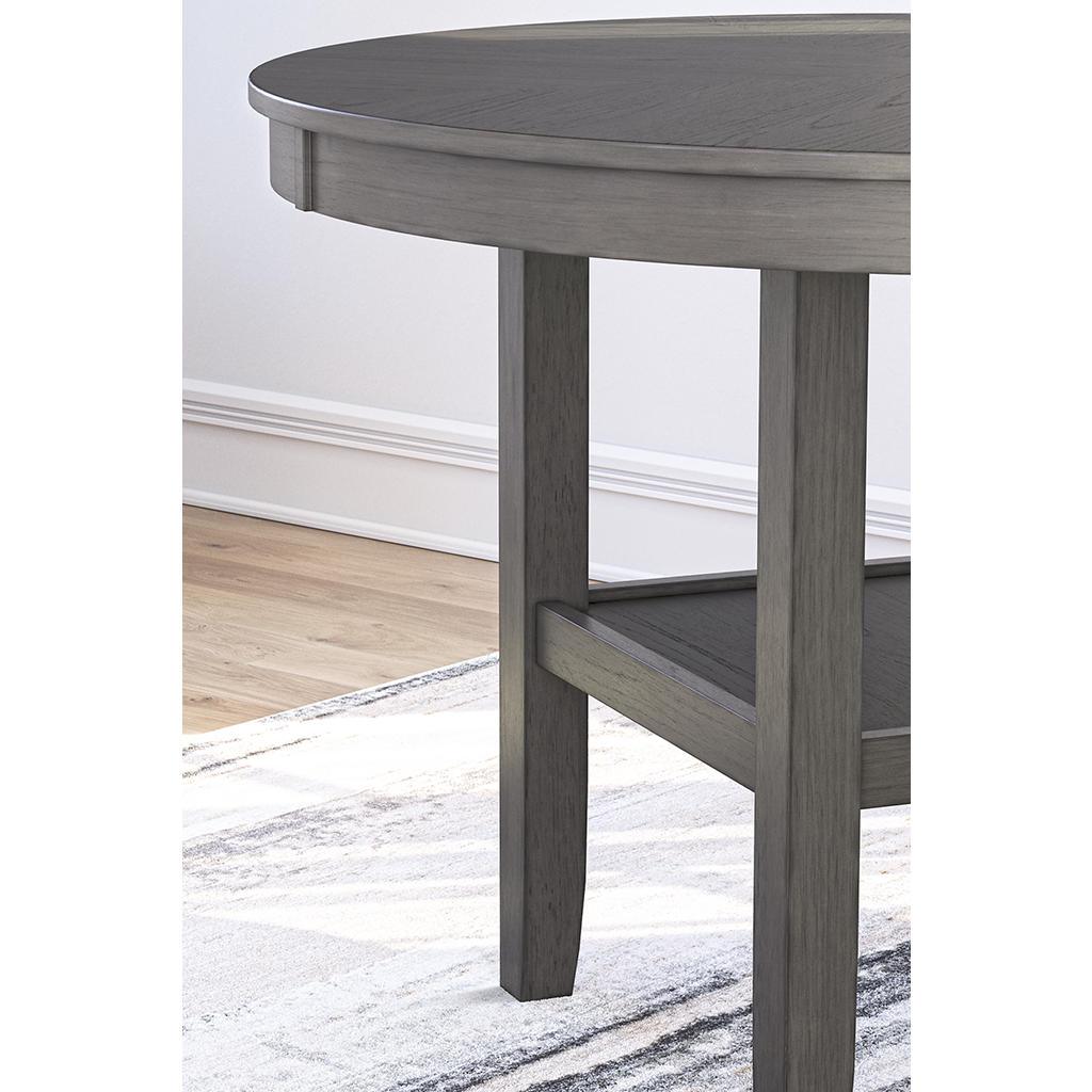 Wrenning Dining Table and 4 Chairs — Set of 5, Gray Signature Design by Ashley®