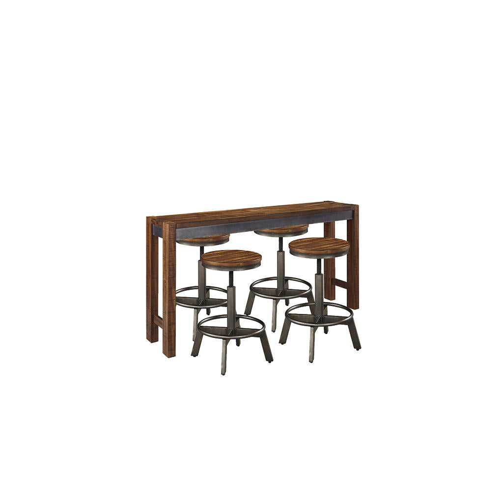 Torjin Counter Height Dining Table with 4 Barstools Signature Design by Ashley® Uncategorized
