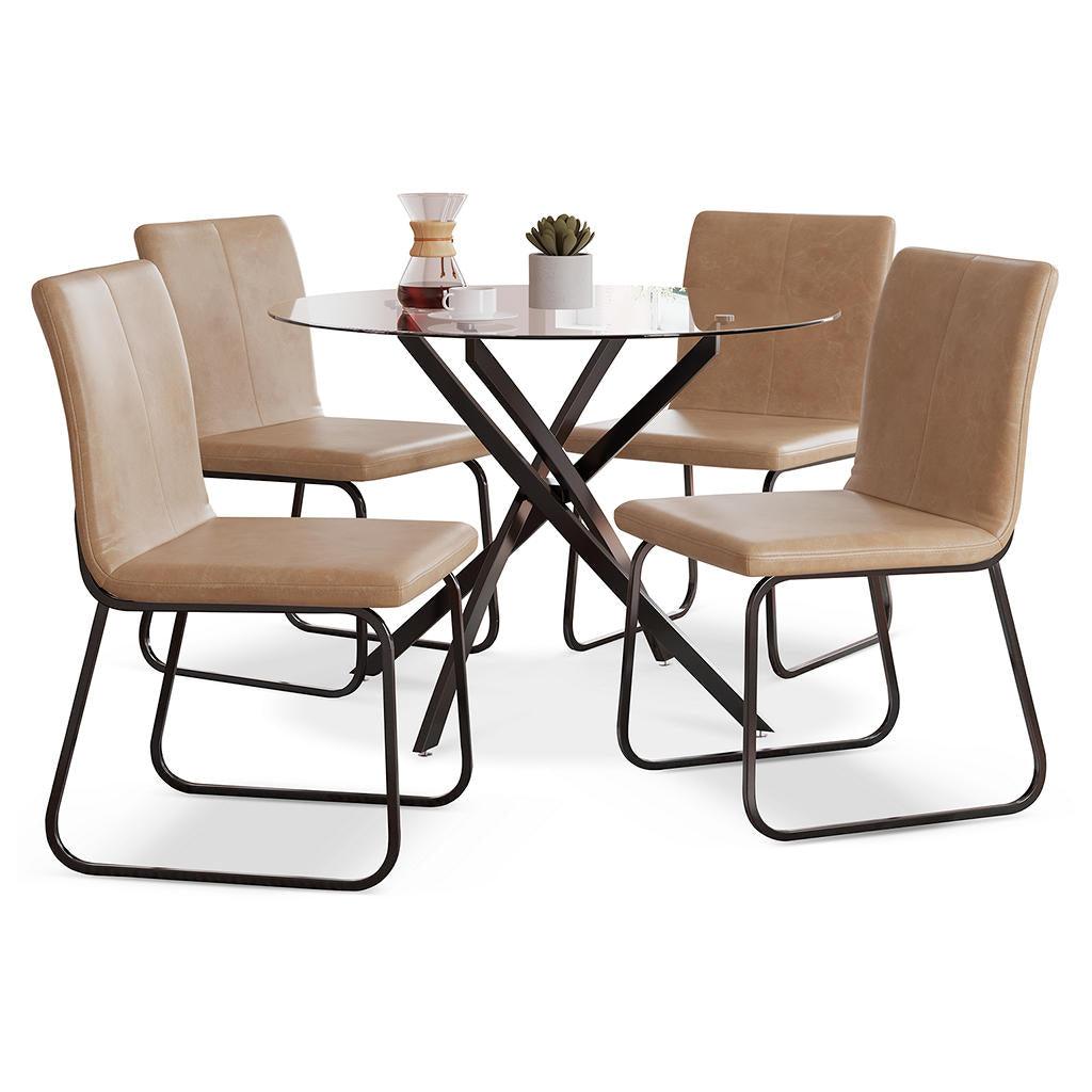 Pharwynn Dining Table and 4 Chairs — 5-Piece Set Signature Design by Ashley® Uncategorized