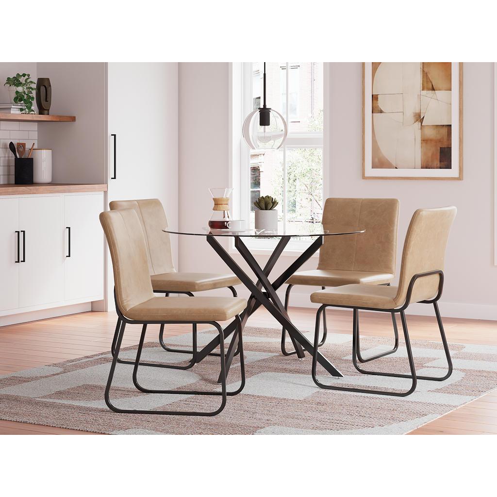 Pharwynn Dining Table and 4 Chairs — 5-Piece Set Signature Design by Ashley® Uncategorized