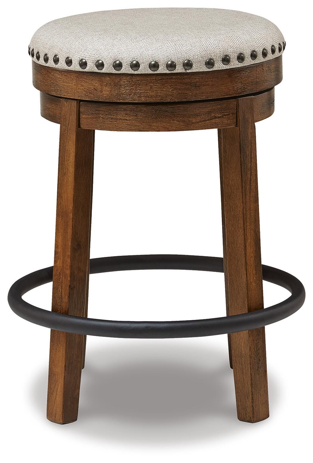 Valebeck Counter Table, 4 Back Stools and 2 Backless (D36)