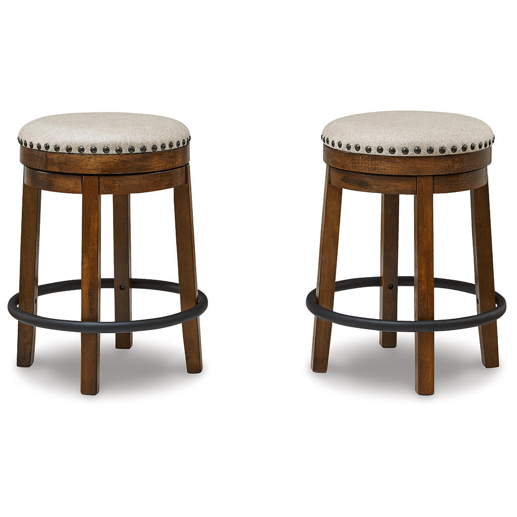 Valebeck Counter Height Barstool (Set of 2) Signature Design by Ashley® Uncategorized
