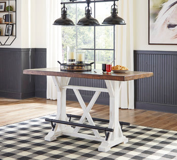 Valebeck Counter Height Dining Table Signature Design by Ashley® Dining Room Counter Tables