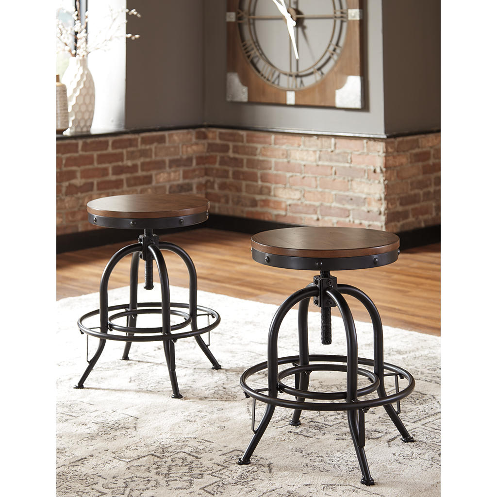 Valebeck Counter Height Dining Table, 6 Barstools and Server Signature Design by Ashley® Uncategorized