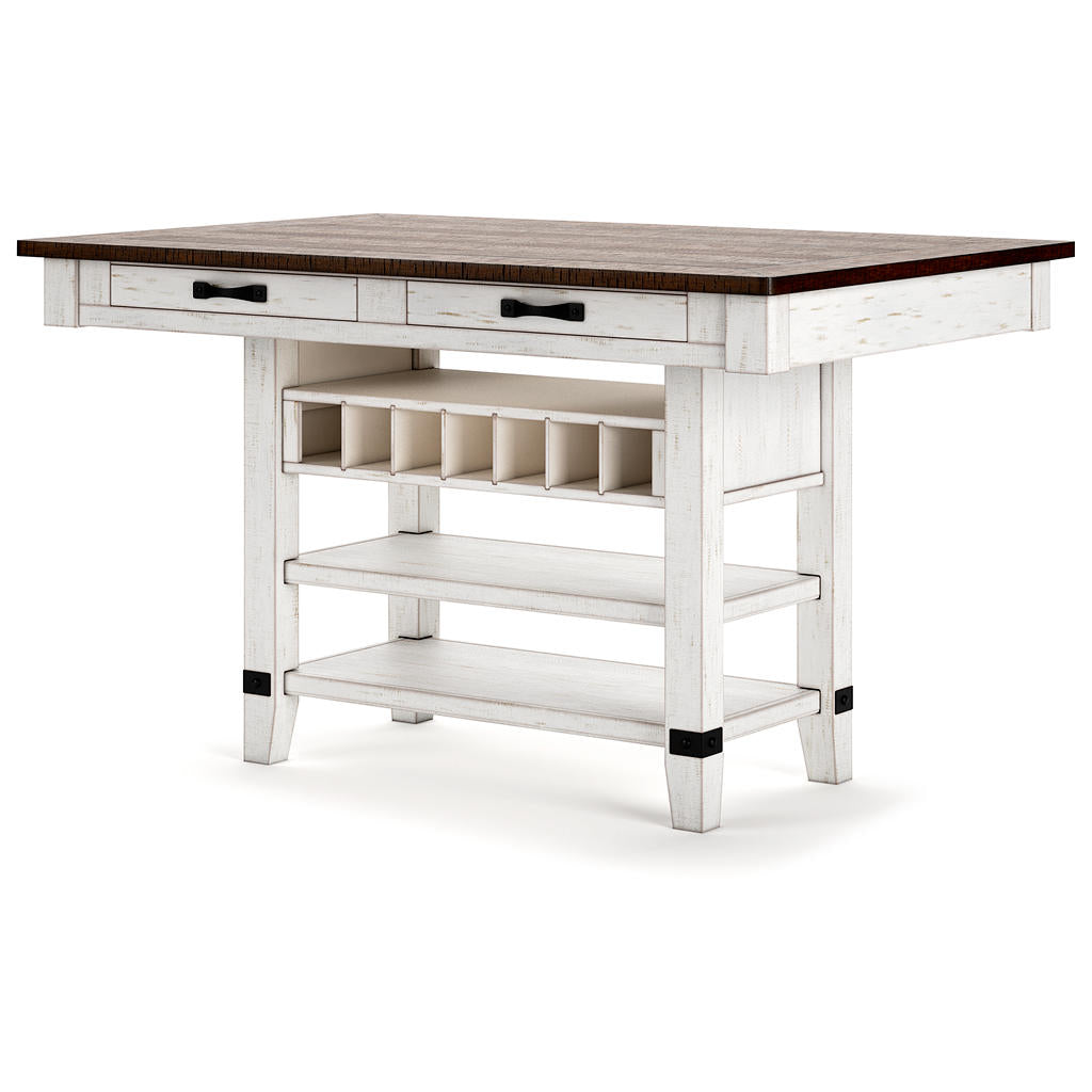 Valebeck Counter Height Dining Table and 6 Barstools Signature Design by Ashley® Uncategorized