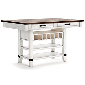 Valebeck Counter Height Dining Table Signature Design by Ashley® Dining Room Counter Tables