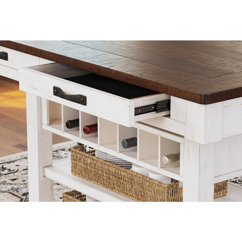 Valebeck Counter Height Dining Table and 4 Barstools Signature Design by Ashley® Uncategorized
