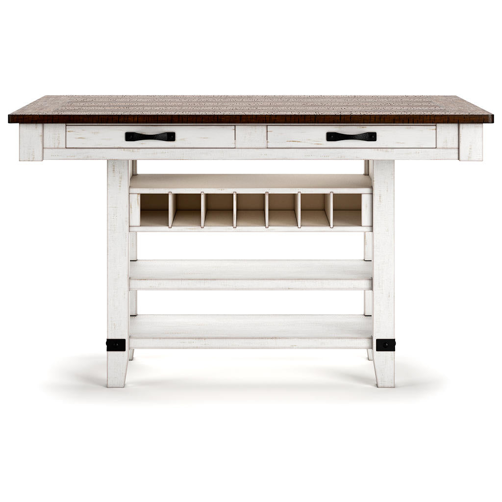 Valebeck Counter Height Dining Table and 6 Barstools Signature Design by Ashley® Uncategorized