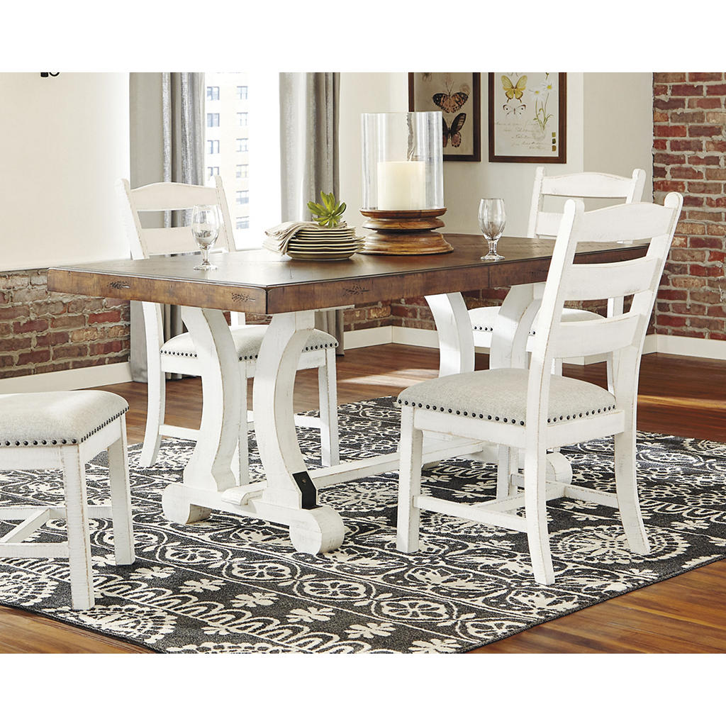 Valebeck Dining Table and 8 Chairs with Server Signature Design by Ashley® Uncategorized