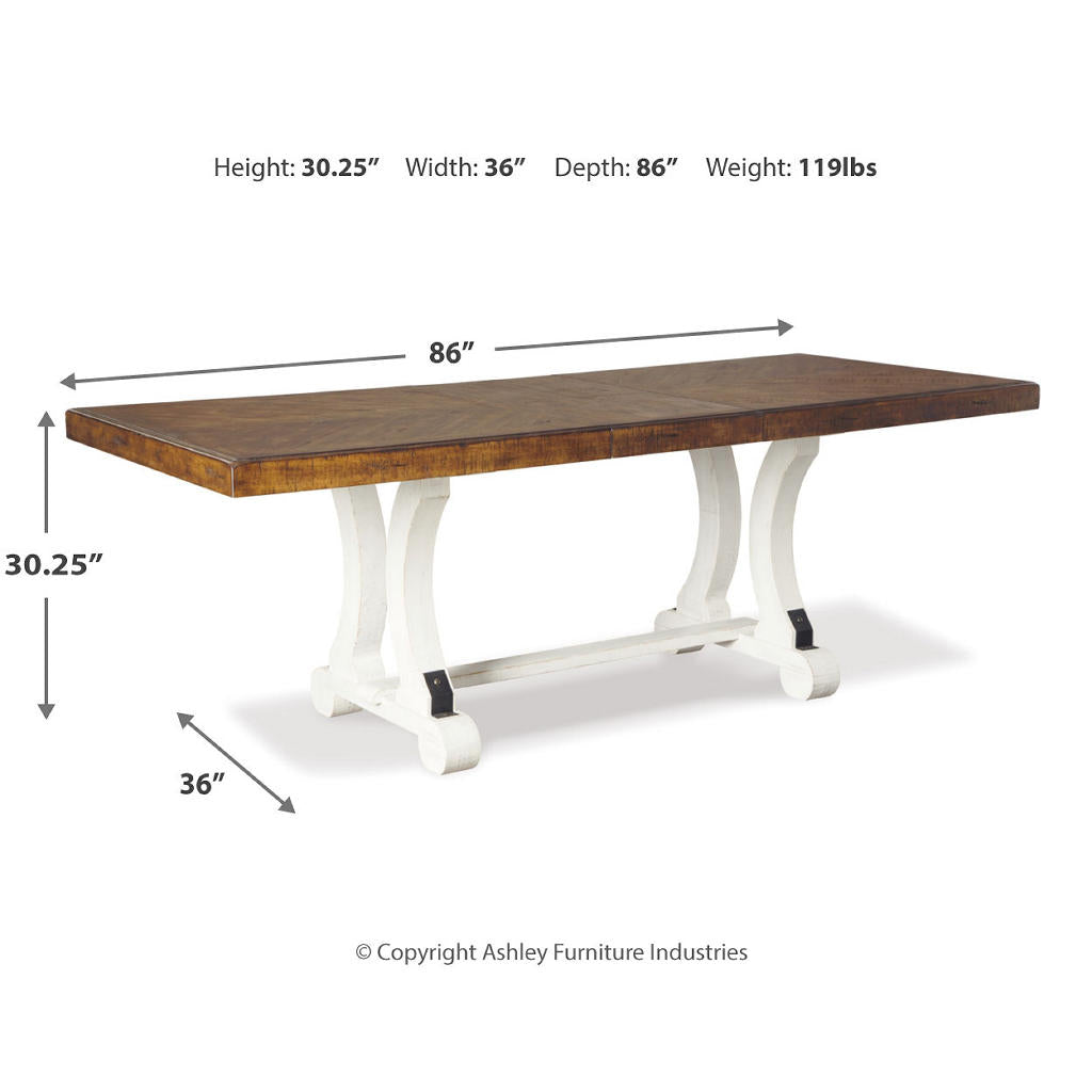 Valebeck Dining Table Signature Design by Ashley® Dining Room Tables