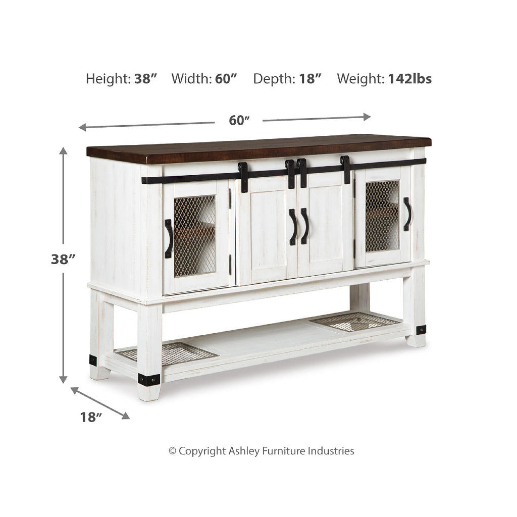 Valebeck Counter Height Dining Table, 6 Barstools and Server Signature Design by Ashley® Uncategorized