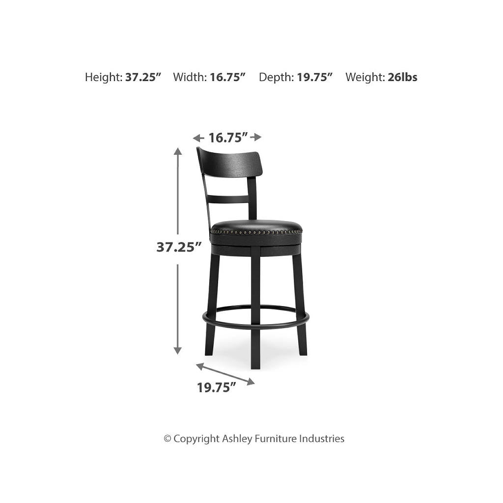 Valebeck Counter Height Bar Stool Signature Design by Ashley® Bar Stools