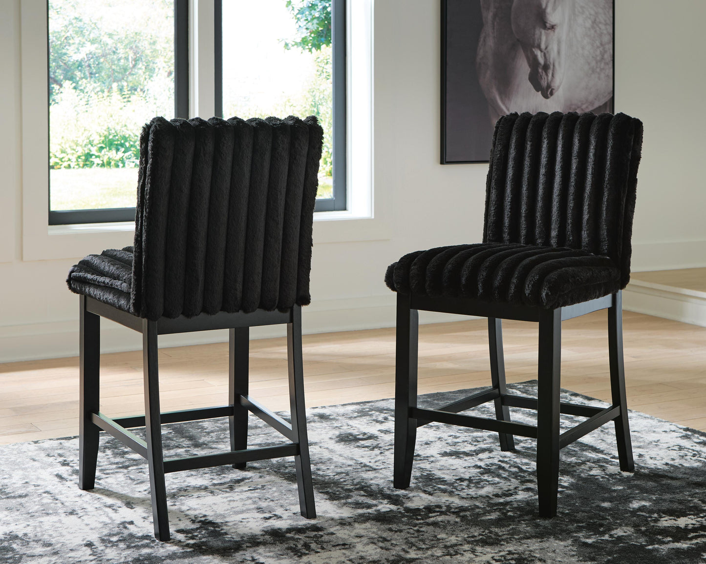 Mervannie Counter Height Barstool (Set of 2) Signature Design by Ashley® Dining Room