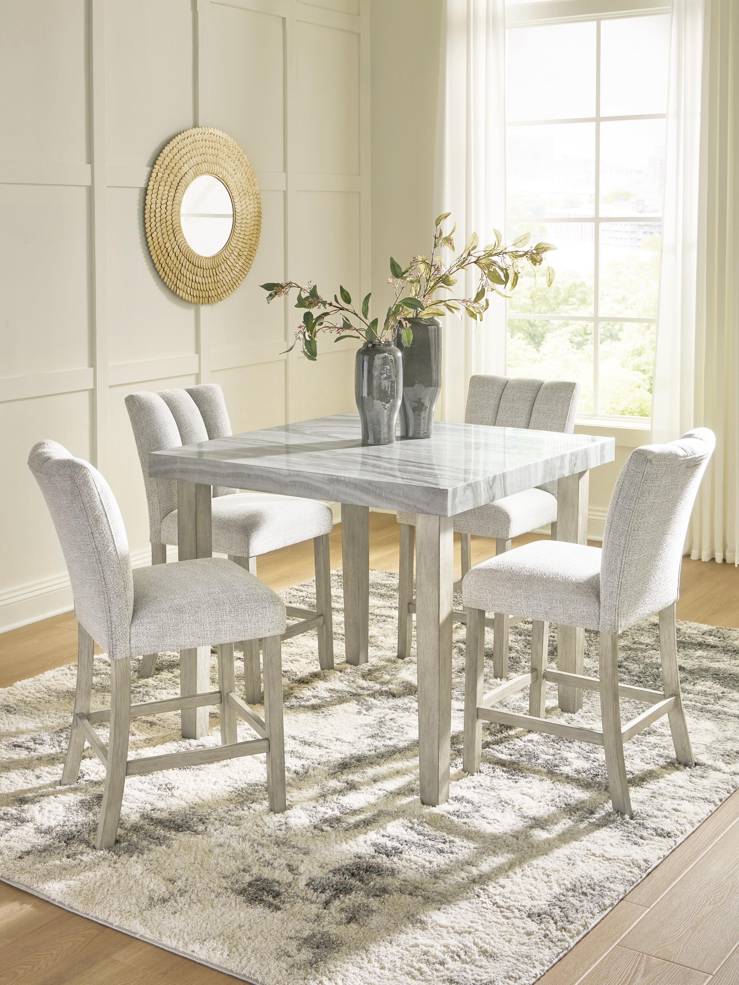 Larawyn Counter Height Table and 4 Barstools — 5-Piece Set Signature Design by Ashley® Dining Room