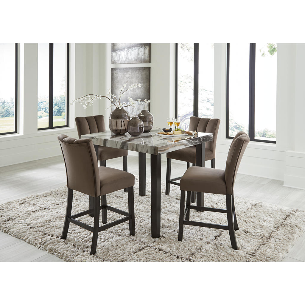 Jeshina Counter Height Dining Table and 4 Barstools Signature Design by Ashley® Uncategorized