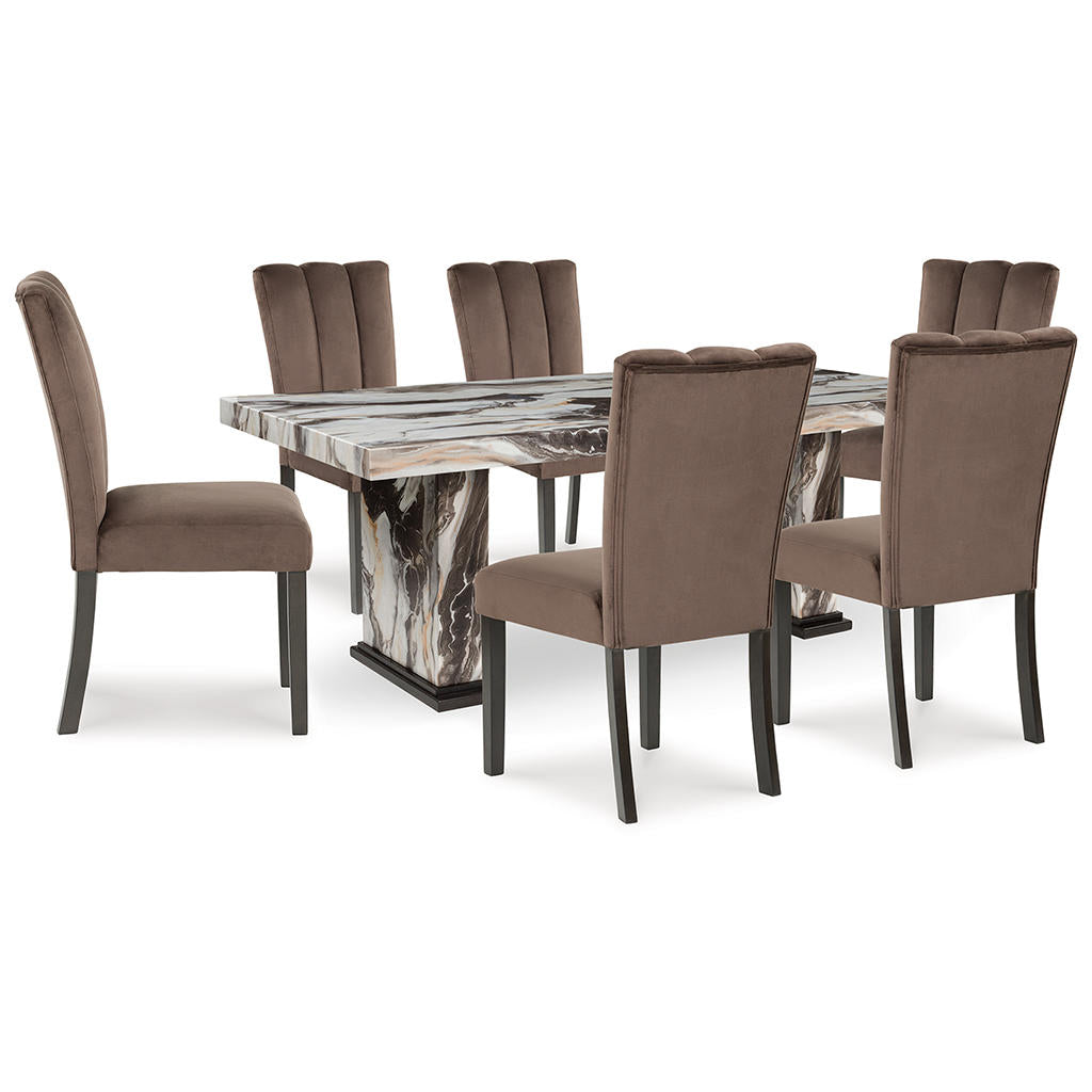Jeshina Dining Table and 6 Chairs Signature Design by Ashley® Uncategorized