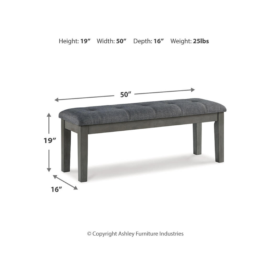 Hallanden 50" Dining Bench Signature Design by Ashley® Dining Benches