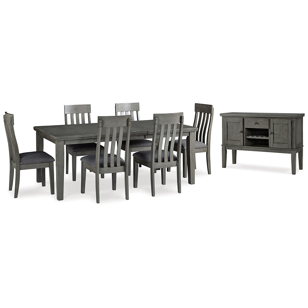 Hallanden Dining Table, 6 Chairs and Server Signature Design by Ashley® Uncategorized