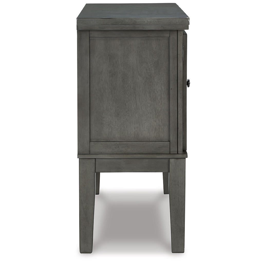 Hallanden Dining Table, 6 Chairs and Server Signature Design by Ashley® Uncategorized