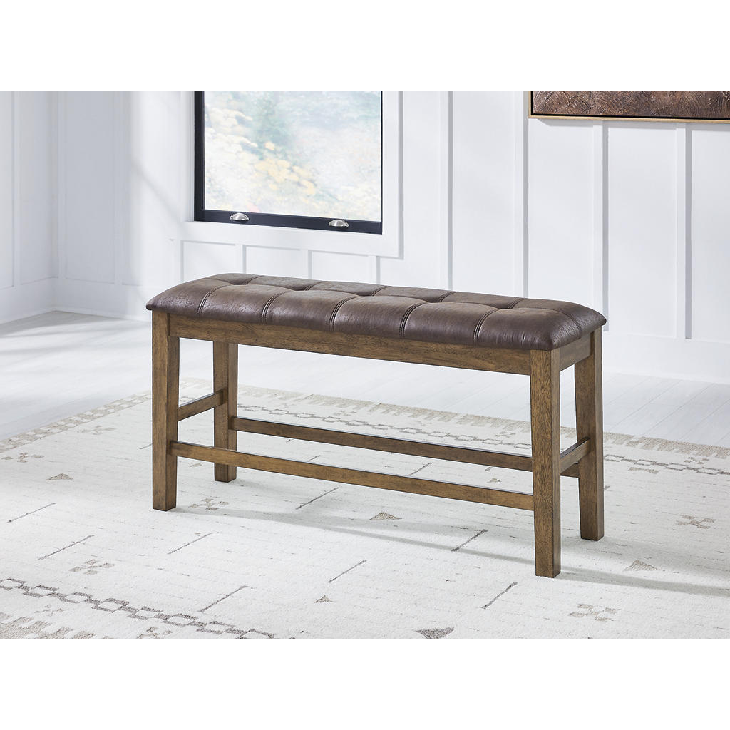 Urbinforte Counter Height Dining Bench Signature Design by Ashley® Bar Furniture