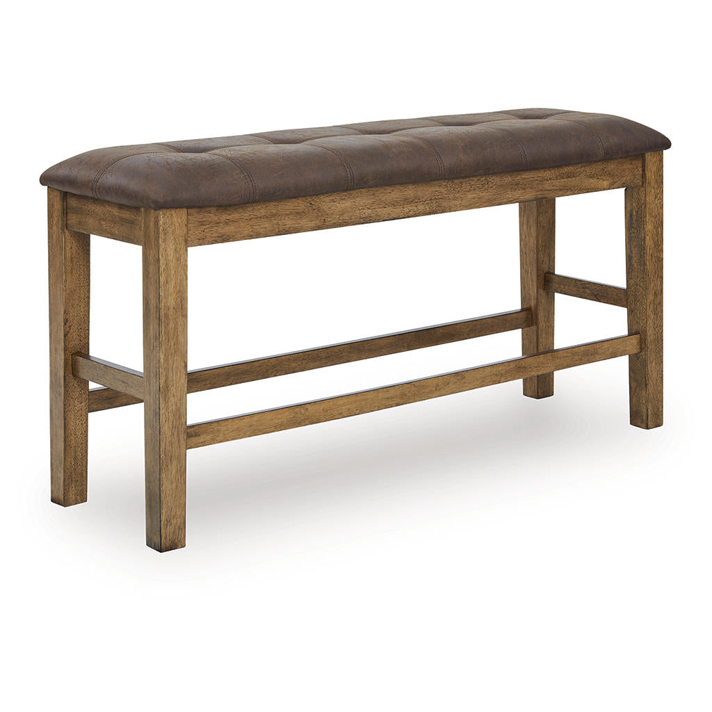 Urbinforte Counter Height Dining Bench Signature Design by Ashley® Bar Furniture