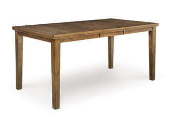 Urbinforte Counter Height Dining Extension Table Signature Design by Ashley® Dining Room Counter Tables