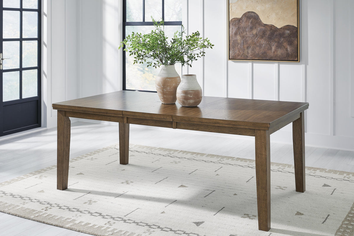 Urbinforte Extension Dining Table and 4 Chairs — 5-Piece Set Signature Design by Ashley® Dining Room