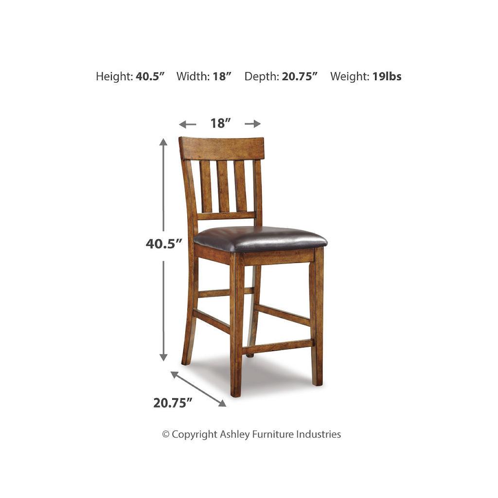 Ralene Counter Height Bar Stools — Wood, Set of 2 Signature Design by Ashley® Uncategorized