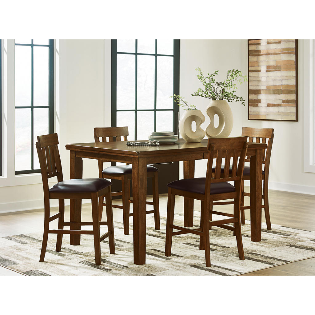 Ralene Counter Height Dining Table and 4 Barstools Ashley® Dining Room Sets