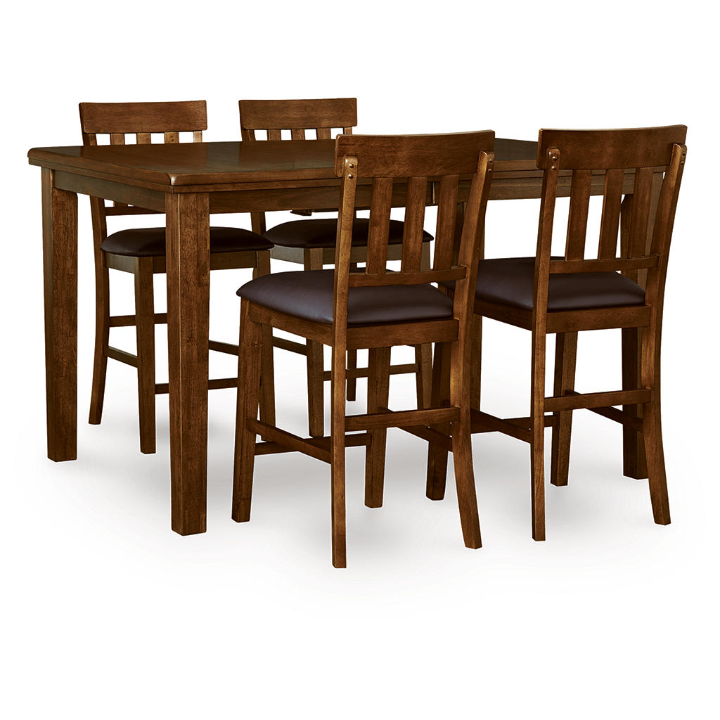 Ralene Counter Height Dining Table and 4 Barstools Ashley® Dining Room Sets