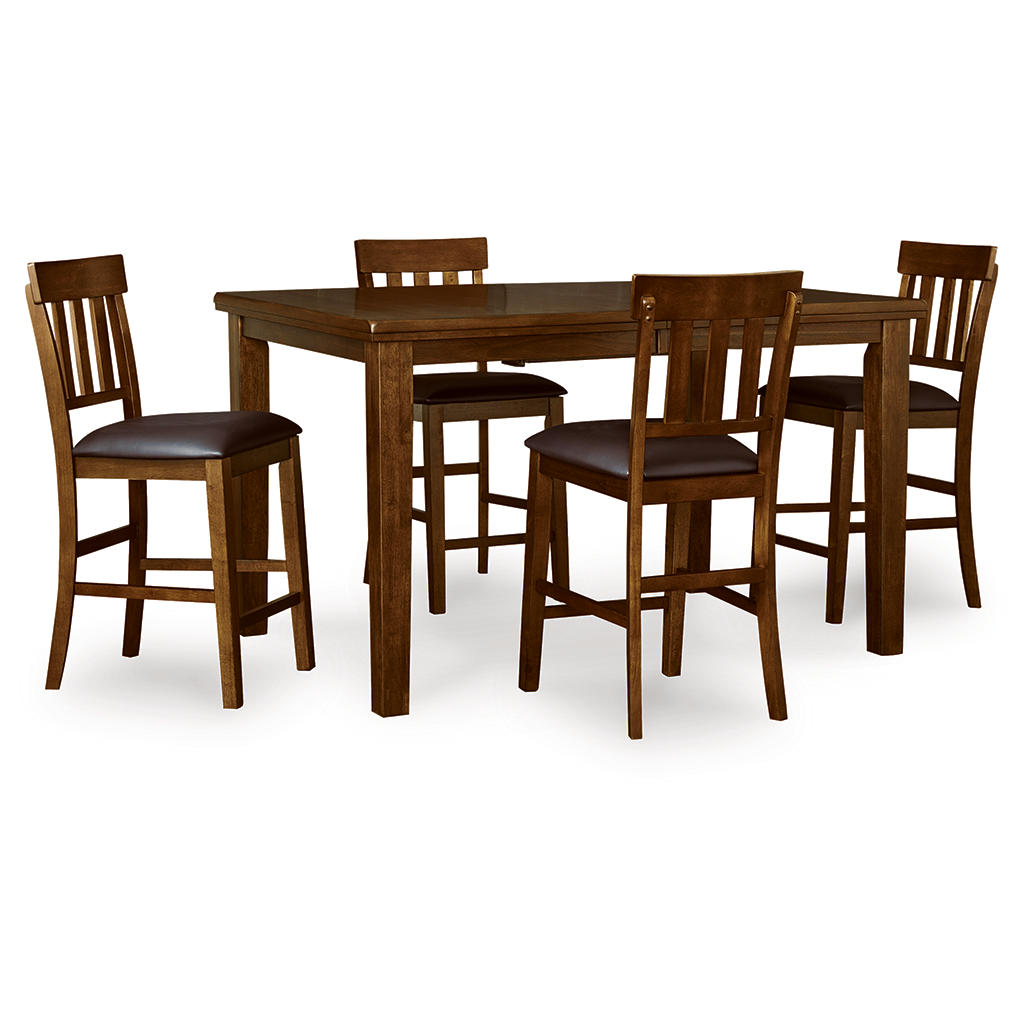 Ralene Counter Height Dining Table and 4 Barstools Ashley® Dining Room Sets
